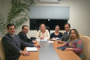 Reunião com o superintendente do Banco do Brasil